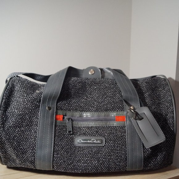 Handbags - Oscar de la Renta Travel Overnight Twill Bag